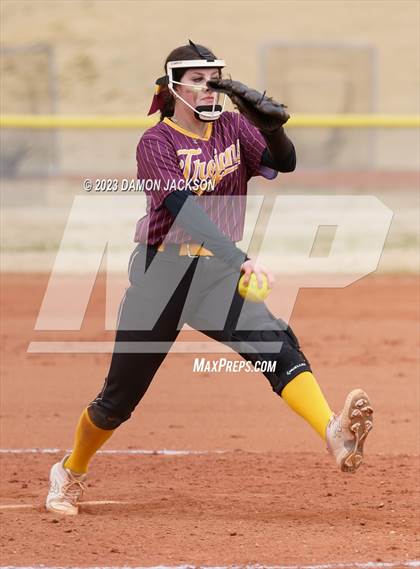 Thumbnail 1 in Pahrump Valley vs Moapa Valley (Sherm Bennett Memorial Tournament) photogallery.
