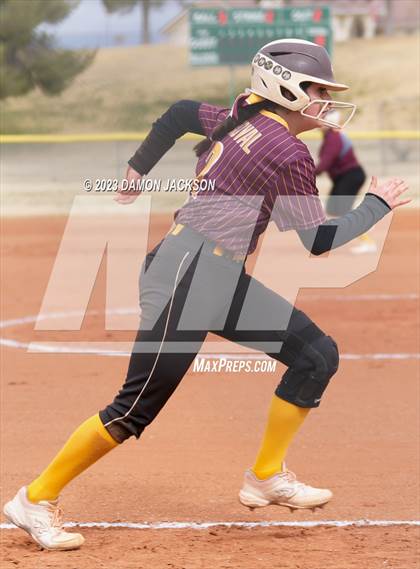 Thumbnail 2 in Pahrump Valley vs Moapa Valley (Sherm Bennett Memorial Tournament) photogallery.