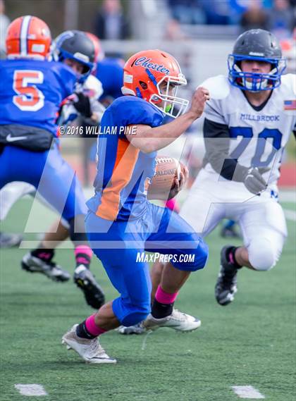 Thumbnail 2 in Millbrook vs. Chester (Section 9 Class C Semifinal) photogallery.