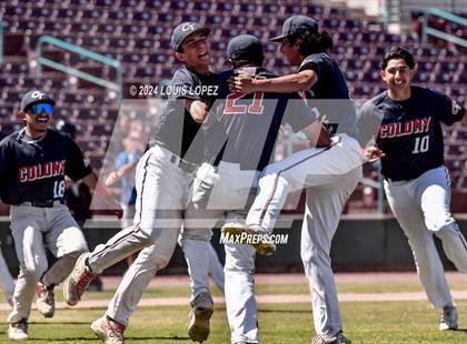 Thumbnail 3 in Colony vs. Village Christian (CIF SS DIV 6 Championship) photogallery.
