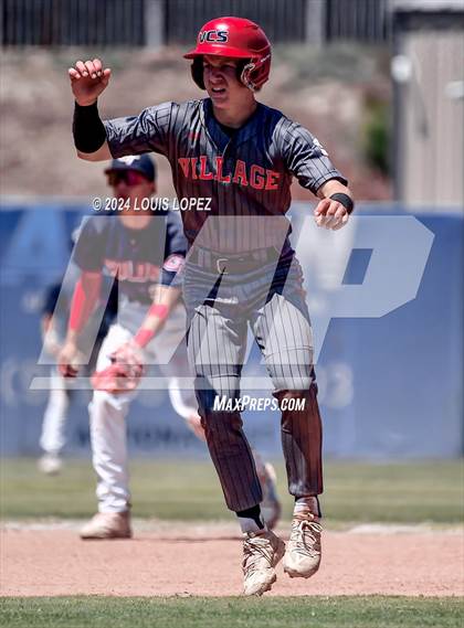 Thumbnail 2 in Colony vs. Village Christian (CIF SS DIV 6 Championship) photogallery.