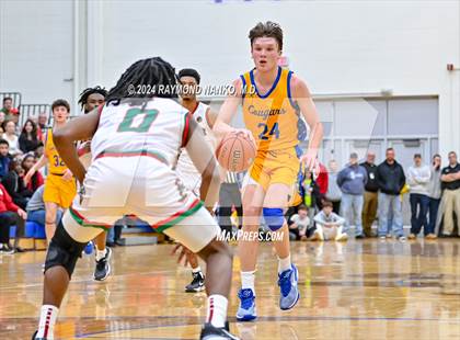 Thumbnail 3 in Greenfield-Central vs. Anderson (IHSAA 4A Sectional 9 Round 1) photogallery.