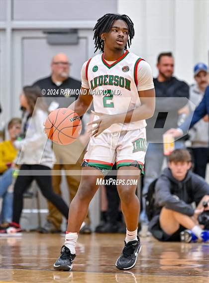 Thumbnail 2 in Greenfield-Central vs. Anderson (IHSAA 4A Sectional 9 Round 1) photogallery.