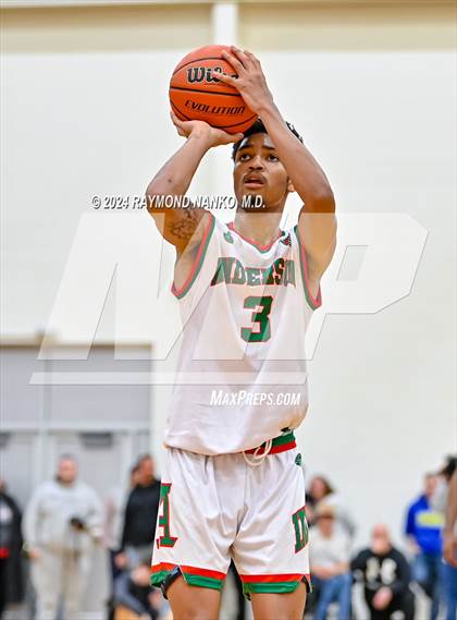 Thumbnail 3 in Greenfield-Central vs. Anderson (IHSAA 4A Sectional 9 Round 1) photogallery.