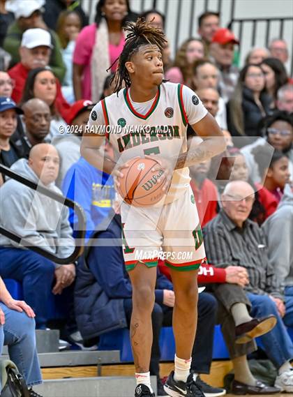 Thumbnail 2 in Greenfield-Central vs. Anderson (IHSAA 4A Sectional 9 Round 1) photogallery.