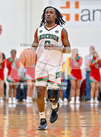 Thumbnail 2 in Greenfield-Central vs. Anderson (IHSAA 4A Sectional 9 Round 1) photogallery.