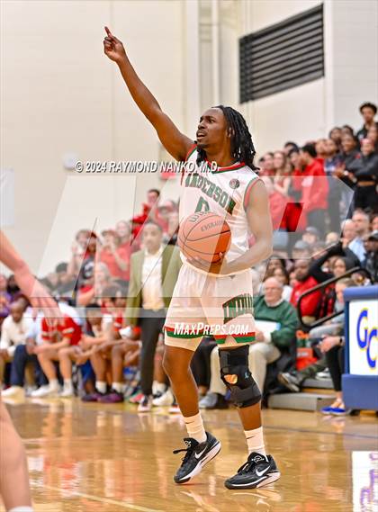 Thumbnail 3 in Greenfield-Central vs. Anderson (IHSAA 4A Sectional 9 Round 1) photogallery.