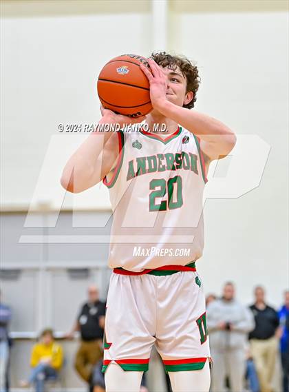 Thumbnail 1 in Greenfield-Central vs. Anderson (IHSAA 4A Sectional 9 Round 1) photogallery.