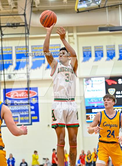Thumbnail 1 in Greenfield-Central vs. Anderson (IHSAA 4A Sectional 9 Round 1) photogallery.