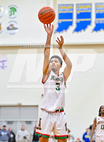 Thumbnail 2 in Greenfield-Central vs. Anderson (IHSAA 4A Sectional 9 Round 1) photogallery.