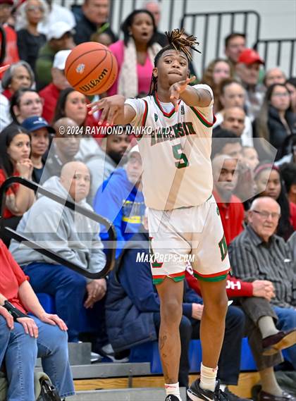 Thumbnail 1 in Greenfield-Central vs. Anderson (IHSAA 4A Sectional 9 Round 1) photogallery.