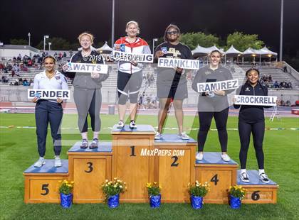 Thumbnail 1 in CIF Track and Field Championships (Girls Awards) photogallery.