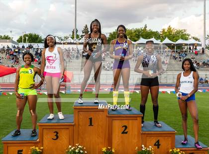 Thumbnail 2 in CIF Track and Field Championships (Girls Awards) photogallery.