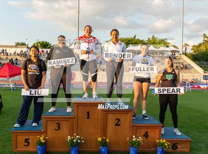 Thumbnail 1 in CIF Track and Field Championships (Girls Awards) photogallery.