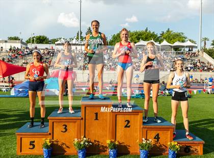 Thumbnail 3 in CIF Track and Field Championships (Girls Awards) photogallery.