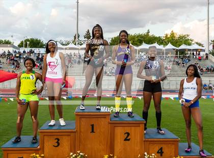 Thumbnail 3 in CIF Track and Field Championships (Girls Awards) photogallery.