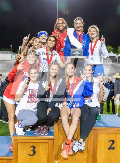 Thumbnail 1 in CIF Track and Field Championships (Girls Awards) photogallery.