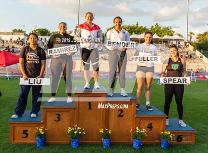Thumbnail 1 in CIF Track and Field Championships (Girls Awards) photogallery.