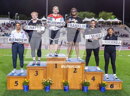 Thumbnail 3 in CIF Track and Field Championships (Girls Awards) photogallery.