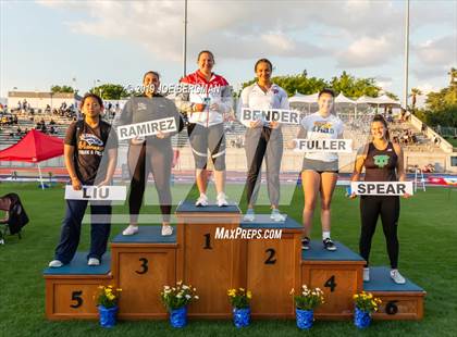 Thumbnail 3 in CIF Track and Field Championships (Girls Awards) photogallery.