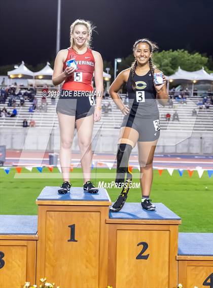 Thumbnail 2 in CIF Track and Field Championships (Girls Awards) photogallery.