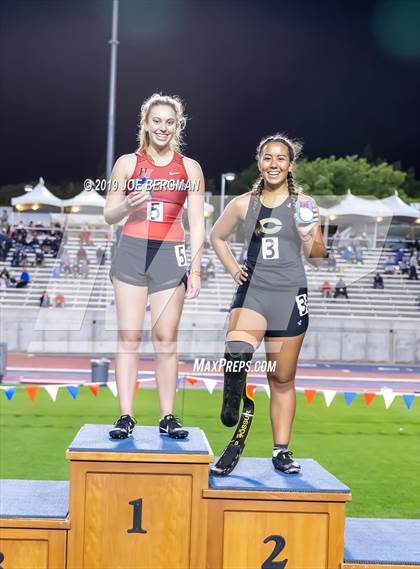 Thumbnail 2 in CIF Track and Field Championships (Girls Awards) photogallery.