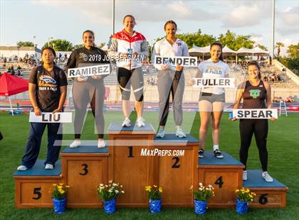 Thumbnail 2 in CIF Track and Field Championships (Girls Awards) photogallery.