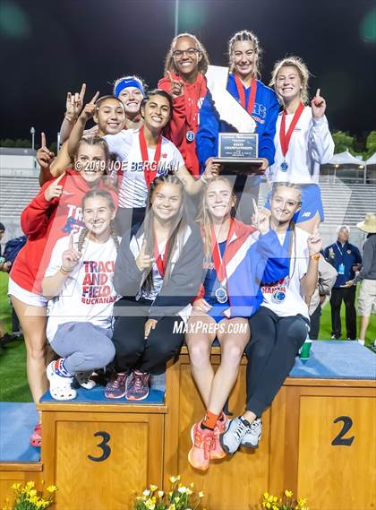 Thumbnail 1 in CIF Track and Field Championships (Girls Awards) photogallery.