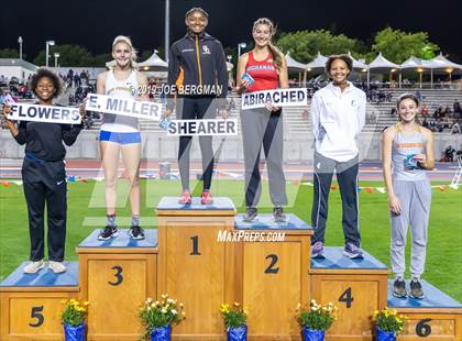 Thumbnail 2 in CIF Track and Field Championships (Girls Awards) photogallery.