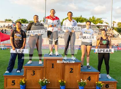 Thumbnail 2 in CIF Track and Field Championships (Girls Awards) photogallery.