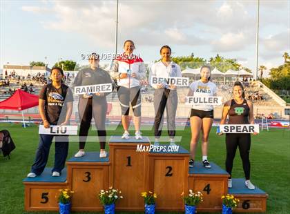 Thumbnail 2 in CIF Track and Field Championships (Girls Awards) photogallery.