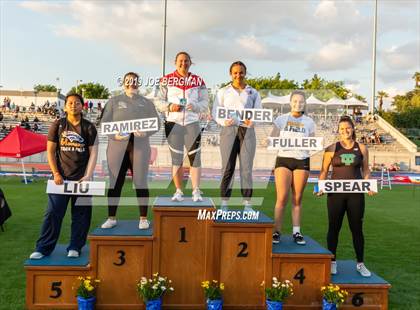 Thumbnail 1 in CIF Track and Field Championships (Girls Awards) photogallery.