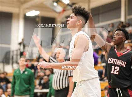 Thumbnail 3 in Centennial vs. De La Salle (NorCal Tipoff Classic) photogallery.