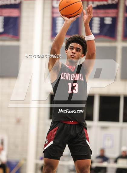Thumbnail 2 in Centennial vs. De La Salle (NorCal Tipoff Classic) photogallery.