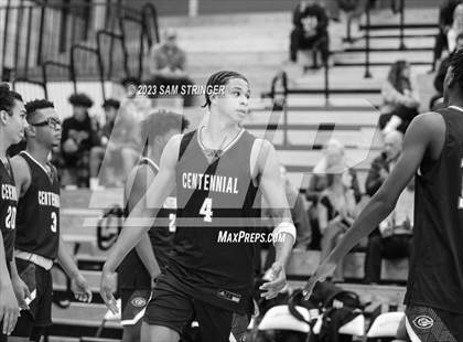 Thumbnail 2 in Centennial vs. De La Salle (NorCal Tipoff Classic) photogallery.