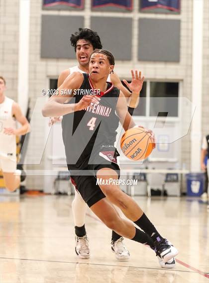 Thumbnail 1 in Centennial vs. De La Salle (NorCal Tipoff Classic) photogallery.