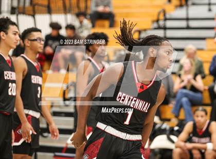 Thumbnail 2 in Centennial vs. De La Salle (NorCal Tipoff Classic) photogallery.