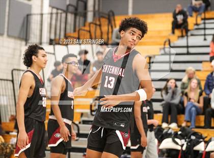 Thumbnail 2 in Centennial vs. De La Salle (NorCal Tipoff Classic) photogallery.