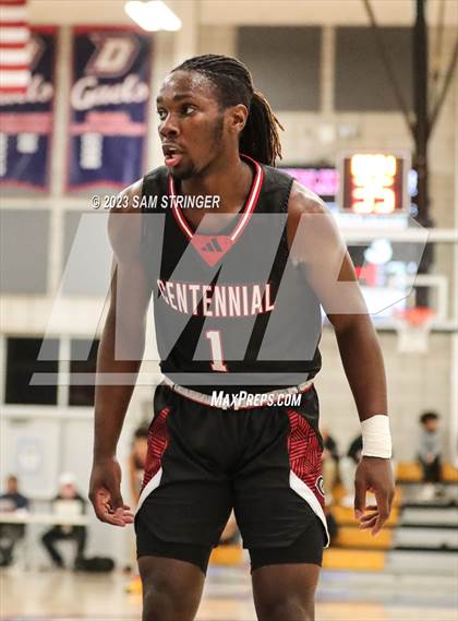 Thumbnail 2 in Centennial vs. De La Salle (NorCal Tipoff Classic) photogallery.
