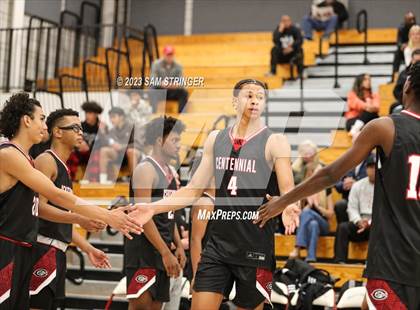 Thumbnail 3 in Centennial vs. De La Salle (NorCal Tipoff Classic) photogallery.