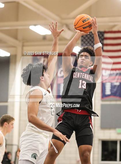 Thumbnail 1 in Centennial vs. De La Salle (NorCal Tipoff Classic) photogallery.
