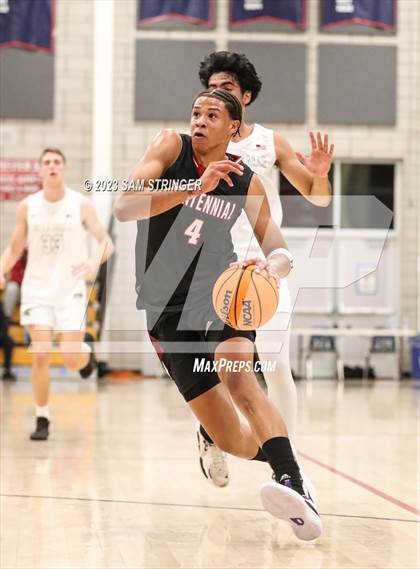 Thumbnail 2 in Centennial vs. De La Salle (NorCal Tipoff Classic) photogallery.