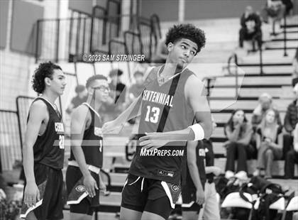 Thumbnail 3 in Centennial vs. De La Salle (NorCal Tipoff Classic) photogallery.