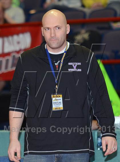 Thumbnail 1 in 2013 NYSPHSAA Boys Wrestling Championships (Opening & D2 Prelims) photogallery.