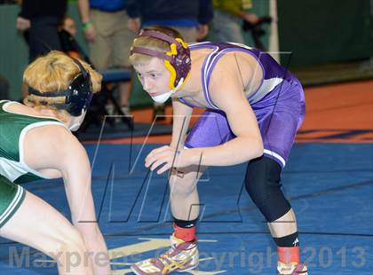 Thumbnail 1 in 2013 NYSPHSAA Boys Wrestling Championships (Opening & D2 Prelims) photogallery.