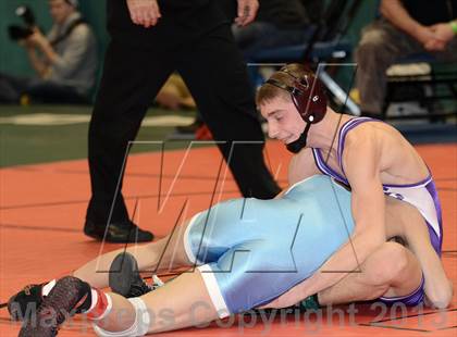 Thumbnail 1 in 2013 NYSPHSAA Boys Wrestling Championships (Opening & D2 Prelims) photogallery.