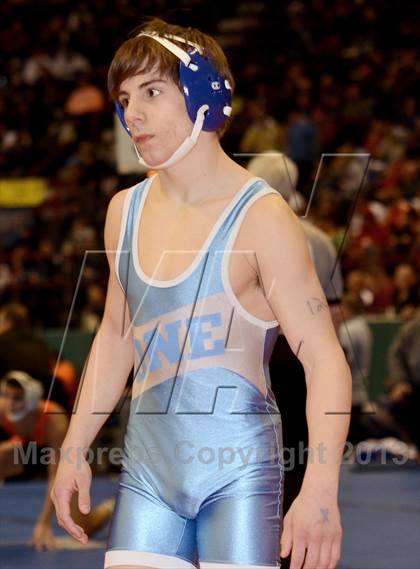 Thumbnail 1 in 2013 NYSPHSAA Boys Wrestling Championships (Opening & D2 Prelims) photogallery.
