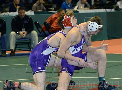 Thumbnail 2 in 2013 NYSPHSAA Boys Wrestling Championships (Opening & D2 Prelims) photogallery.