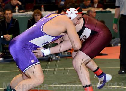 Thumbnail 2 in 2013 NYSPHSAA Boys Wrestling Championships (Opening & D2 Prelims) photogallery.