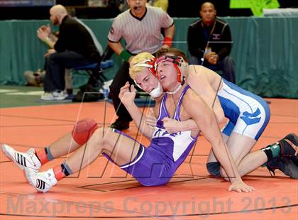 Thumbnail 2 in 2013 NYSPHSAA Boys Wrestling Championships (Opening & D2 Prelims) photogallery.